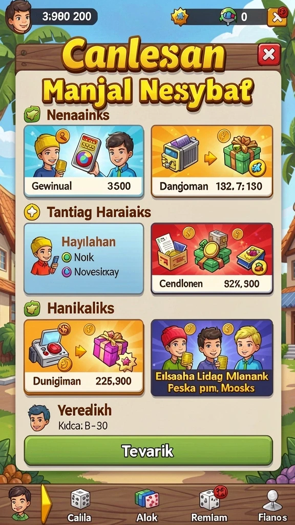 Misi yang menantang dan penuh petualangan.