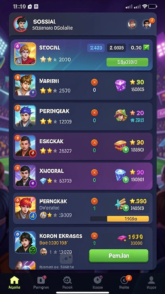 Nikmati berbagai mesin slot dengan tema yang beragam.