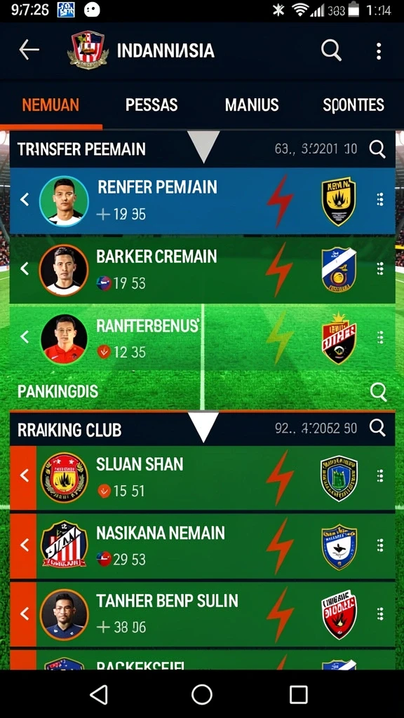 Tampilan antarmuka yang intuitif dan mudah dipahami.