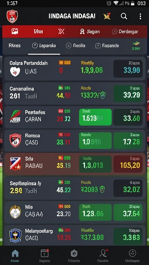 Tampilan permainan yang memukau dan interaktif.