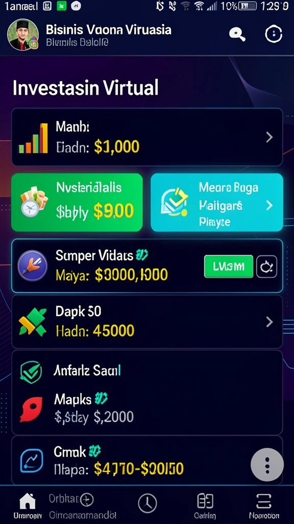 Karakter-karakter unik dengan desain menarik.