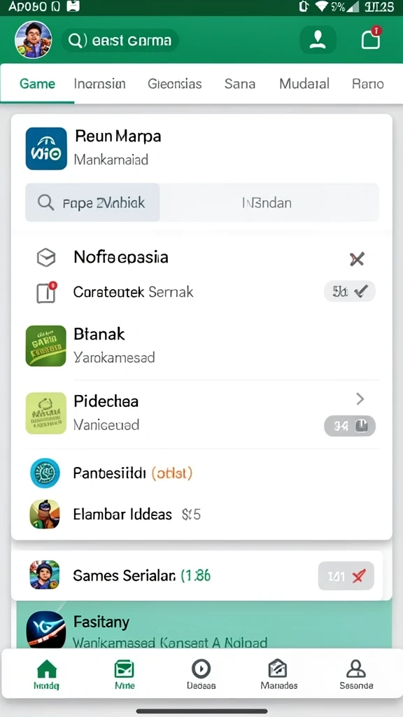 Mode permainan yang seru dan menghibur.