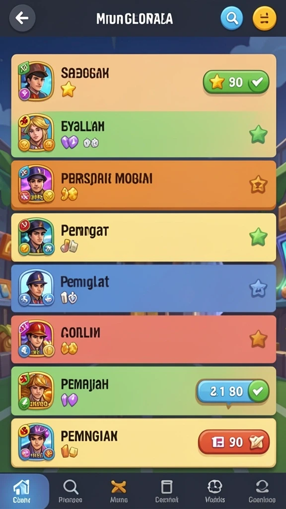 Misi yang menantang dengan grafis epik.