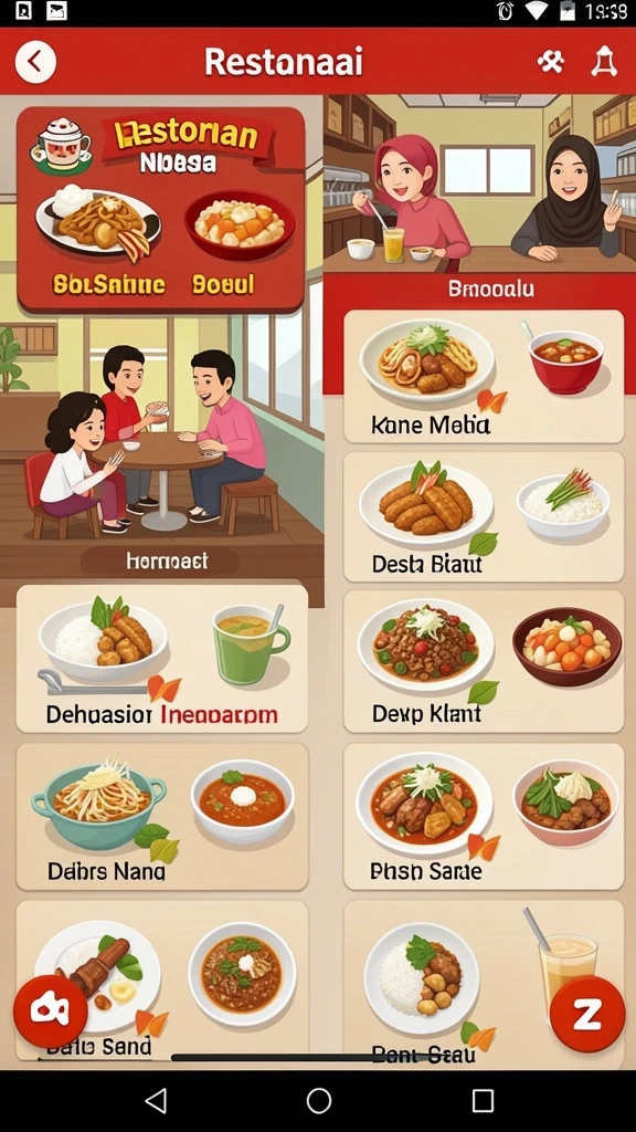 Tampilan antarmuka yang bersih dan mudah dinavigasi.