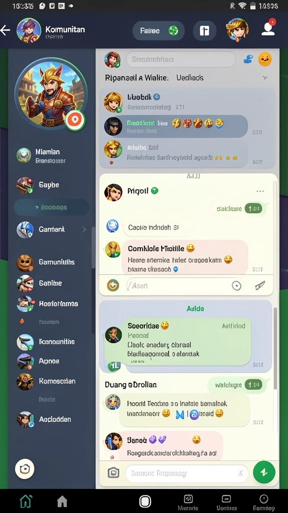 Beragam mode permainan yang menantang untuk semua pemain.
