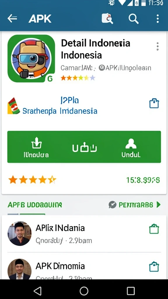 Tampilan antarmuka yang mudah dinavigasi.