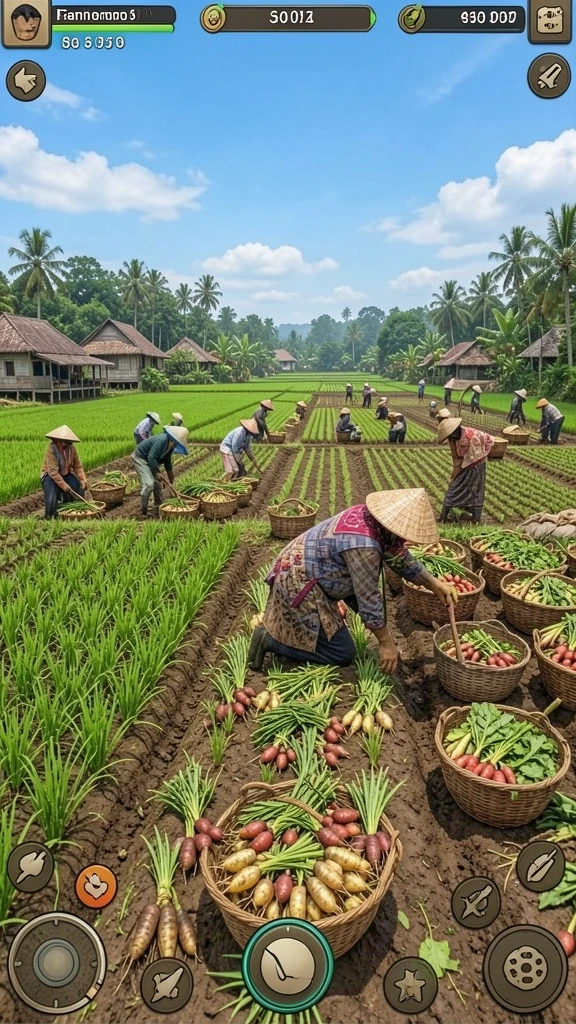 Karakter kustomisasi menarik dan unik.