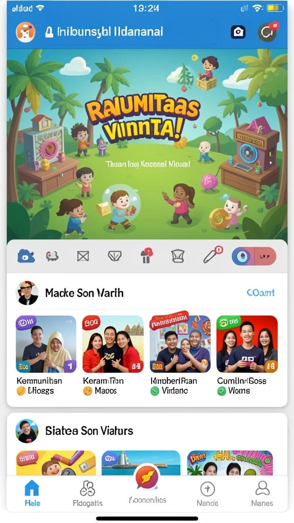 Tampilan antarmuka yang bersih dan menarik.