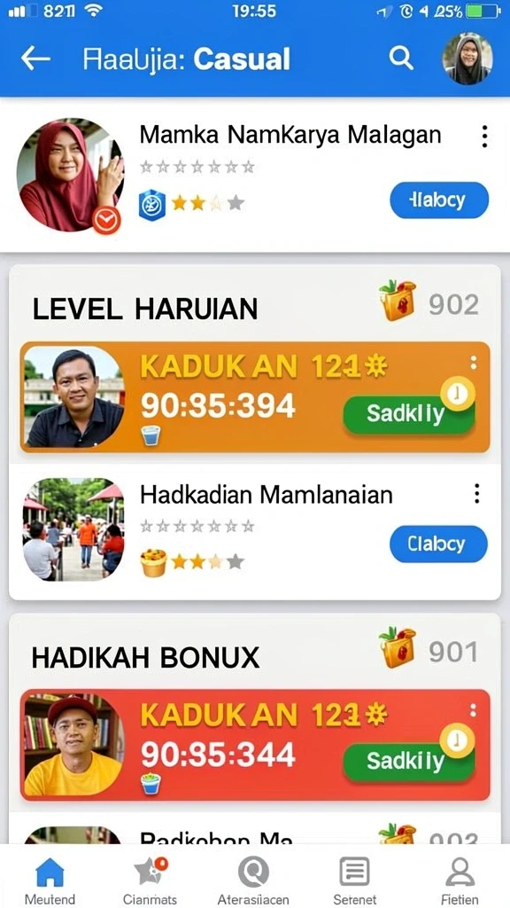 Fitur statistik untuk meningkatkan peluang menang.