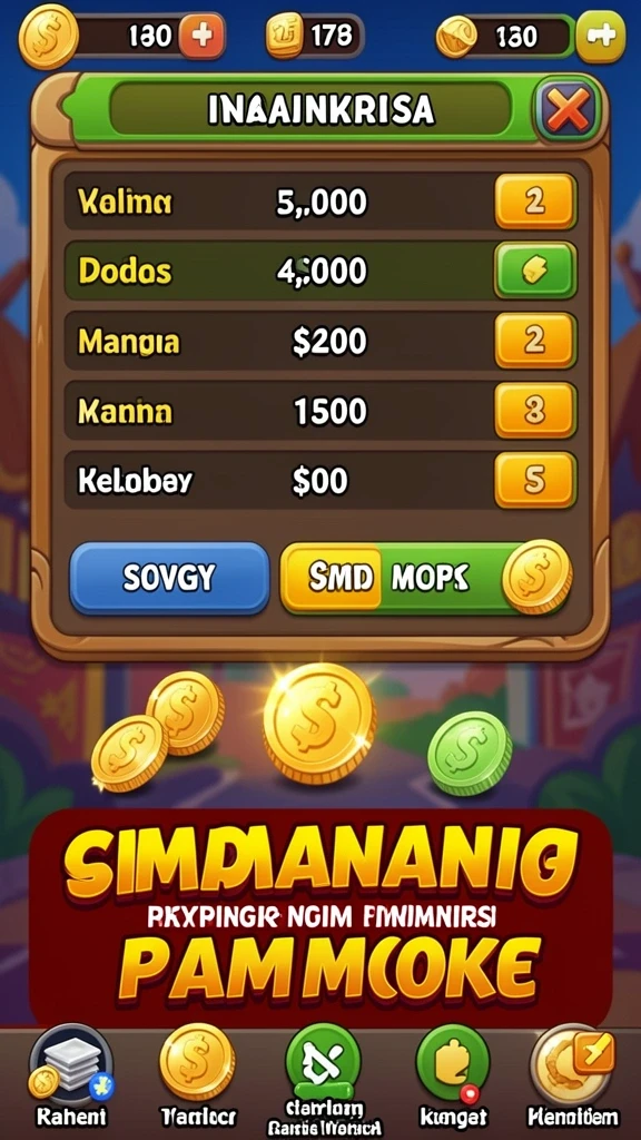Menampilkan berbagai mode permainan yang menarik.