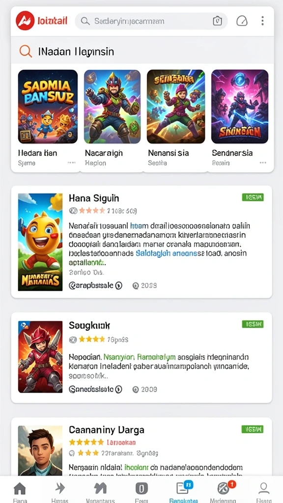 Mode turnamen yang menantang dan seru.
