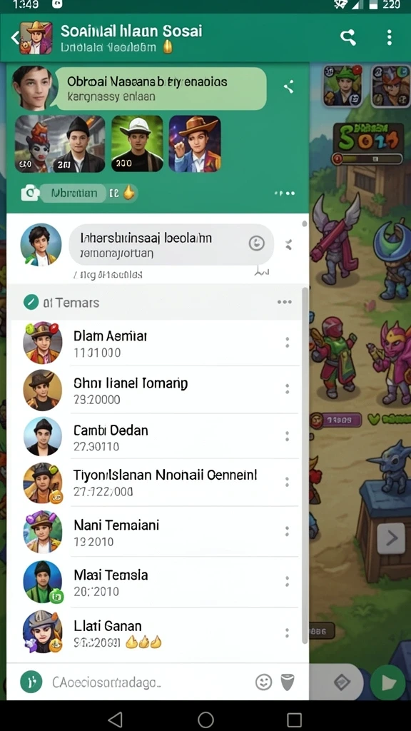 Tampilan antarmuka yang user-friendly.