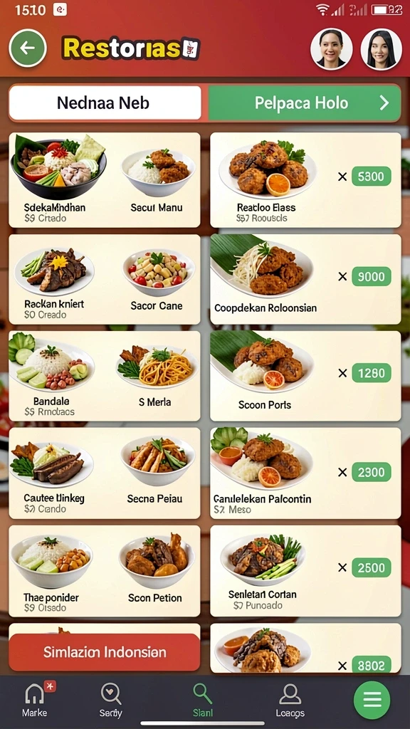 Karakter utama siap untuk berpetualang.