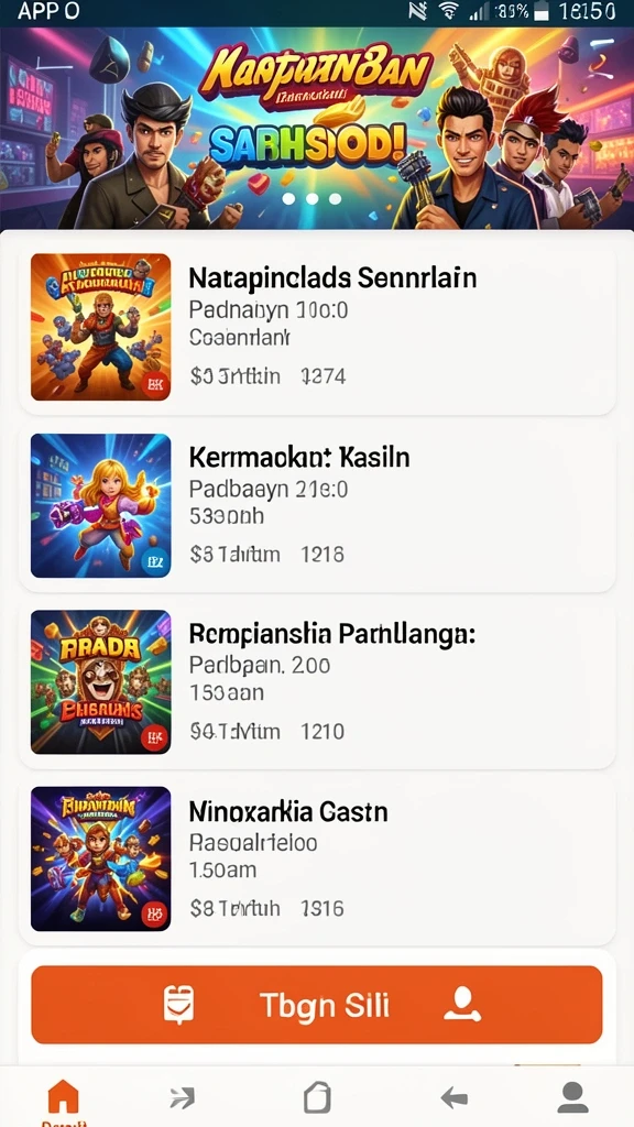 Berbagai pilihan permainan judi yang seru.