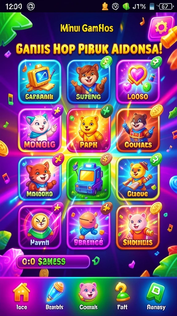 Gameplay yang adiktif dan penuh tantangan.