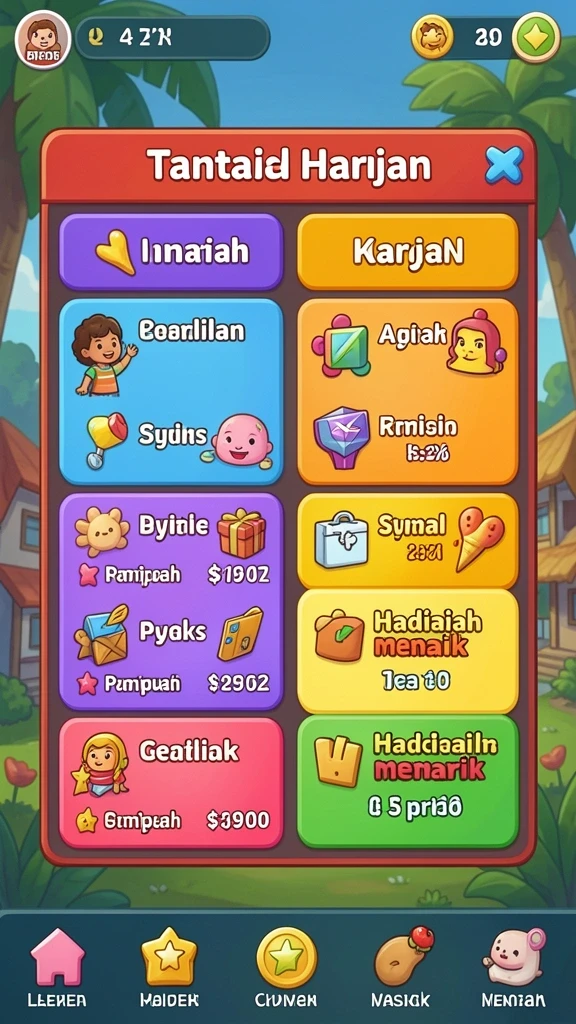 Pengalaman bermain yang imersif dengan grafis yang menawan.