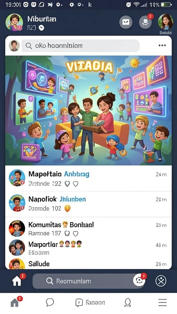 Sistem interaksi dengan pemain lainnya yang menyenangkan.