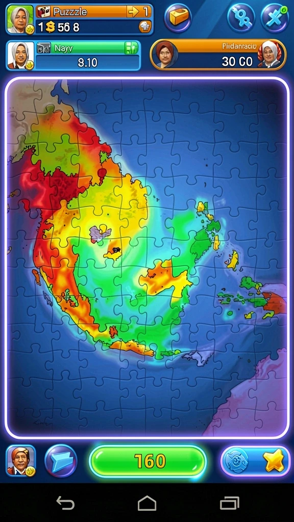 Beragam karakter dan level menantang yang menarik.