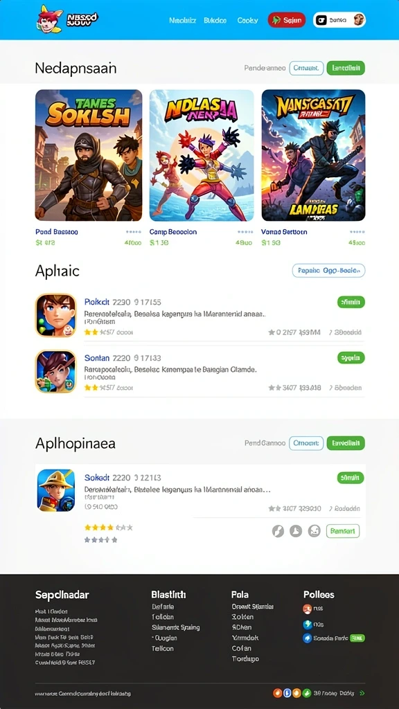 Gameplay seru yang menantang setiap pemain.