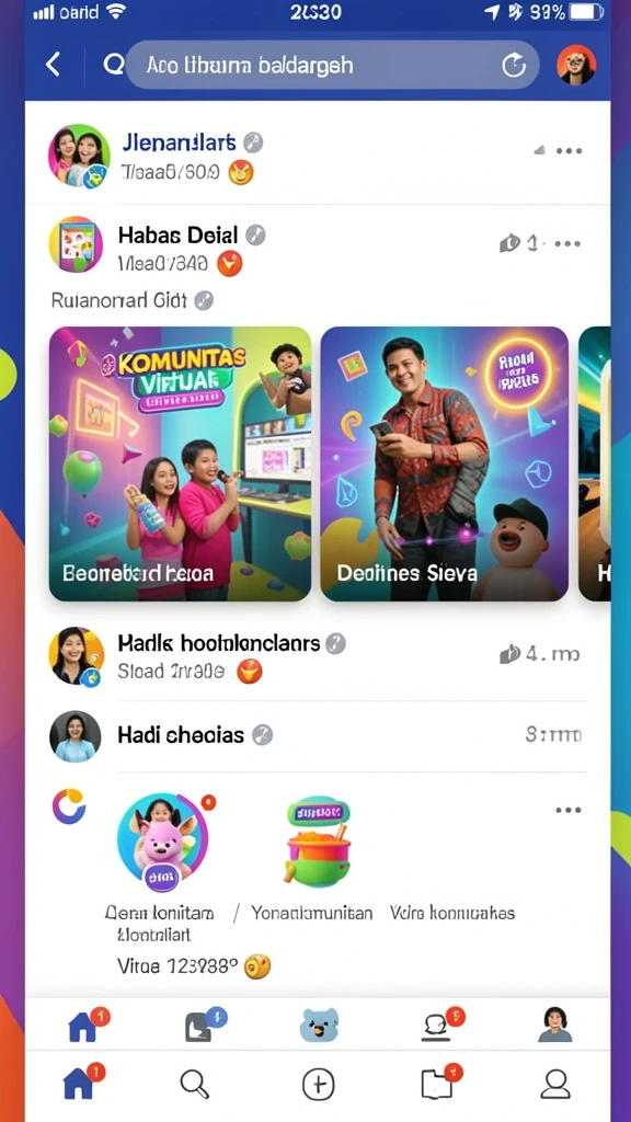 Tampilan antarmuka yang ramah pengguna.