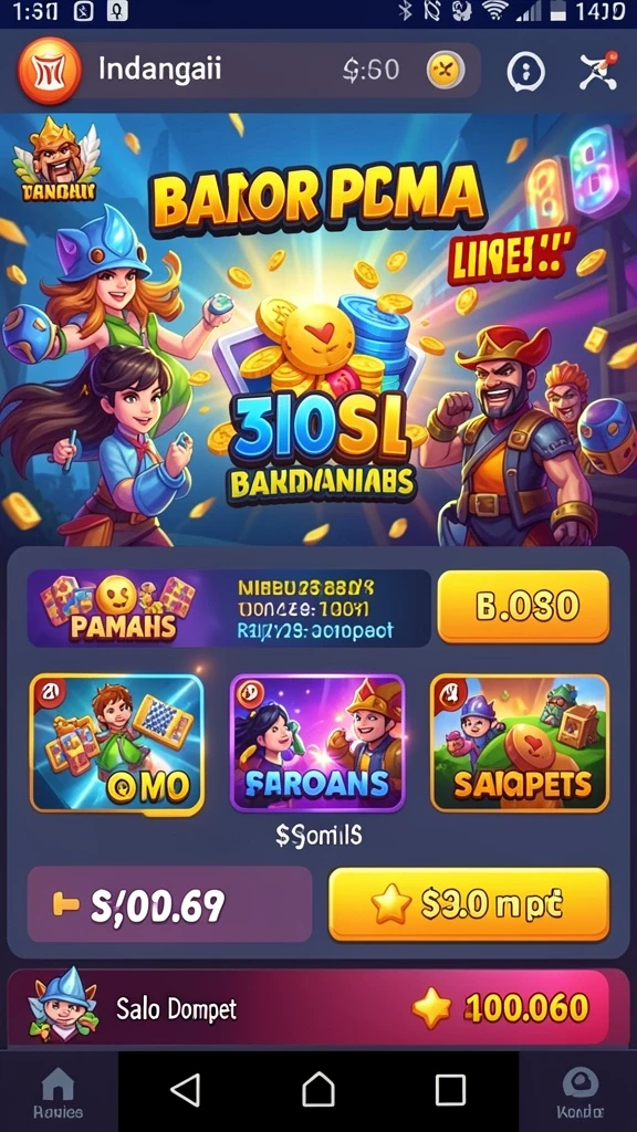 Mode kompetisi global yang menantang.