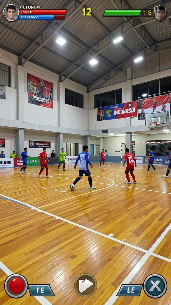 Gameplay seru dengan efek grafis yang memukau.