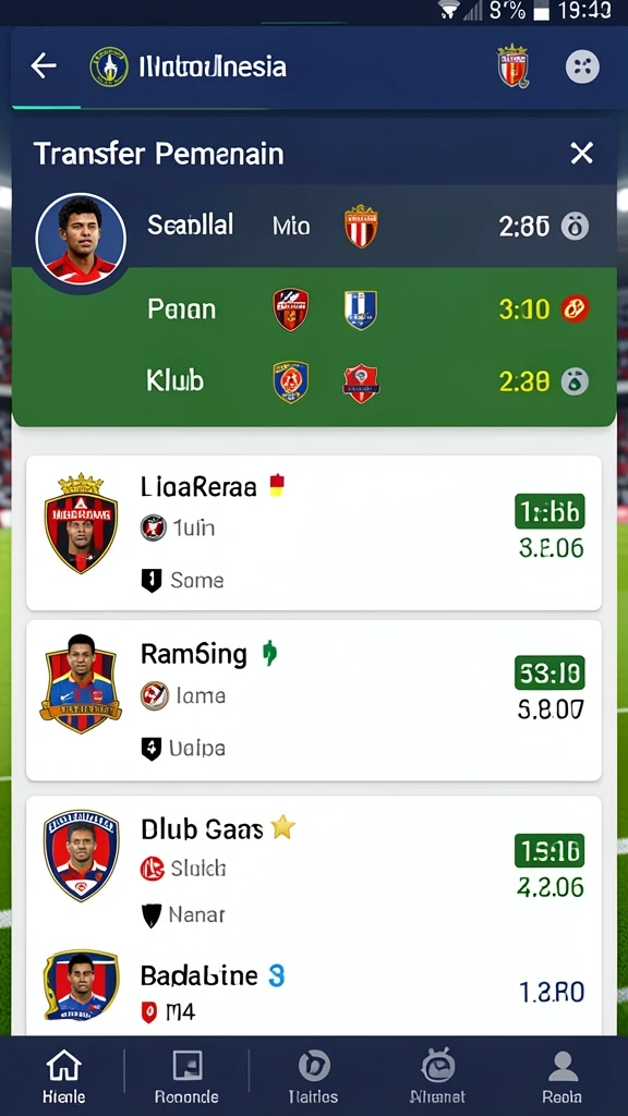 Lingkungan balapan yang beragam dan menakjubkan.