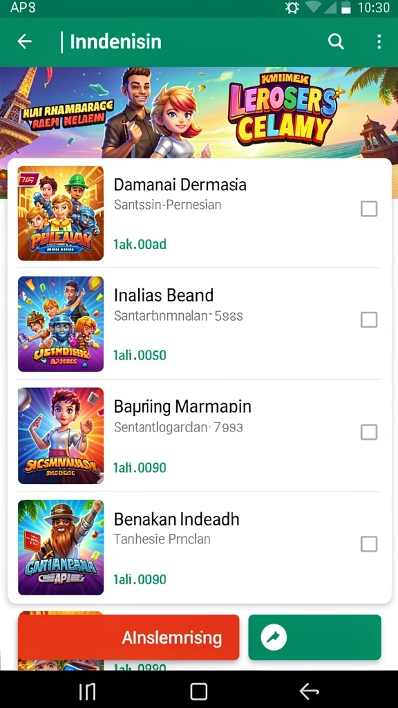 Antarmuka pengguna yang sederhana dan mudah digunakan.