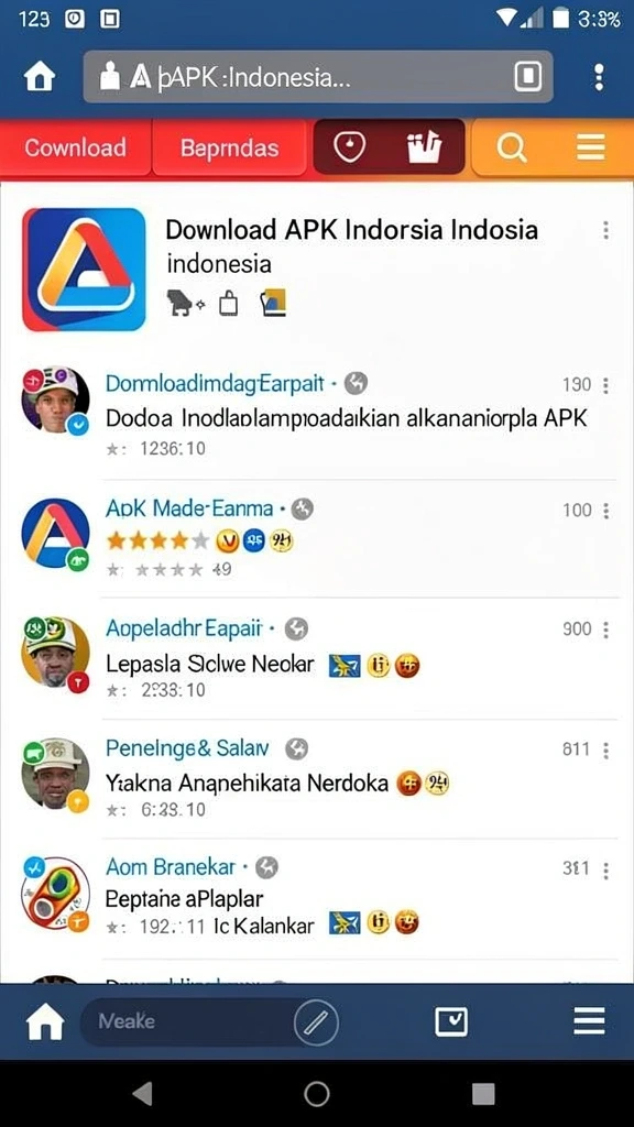 Tampilan utama OLX128 yang sederhana dan menarik.