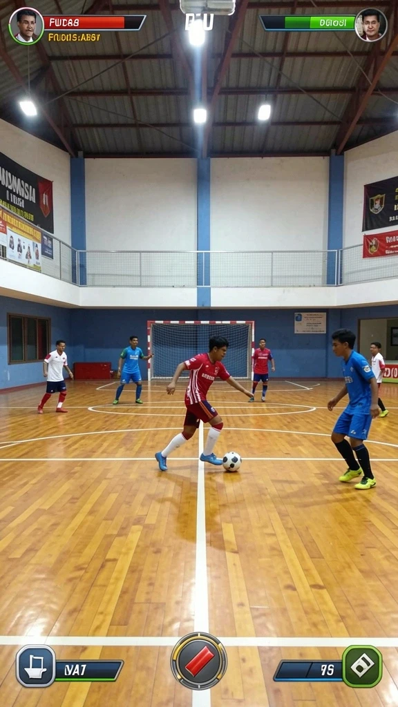 Latar belakang permainan yang menakjubkan dan detail.