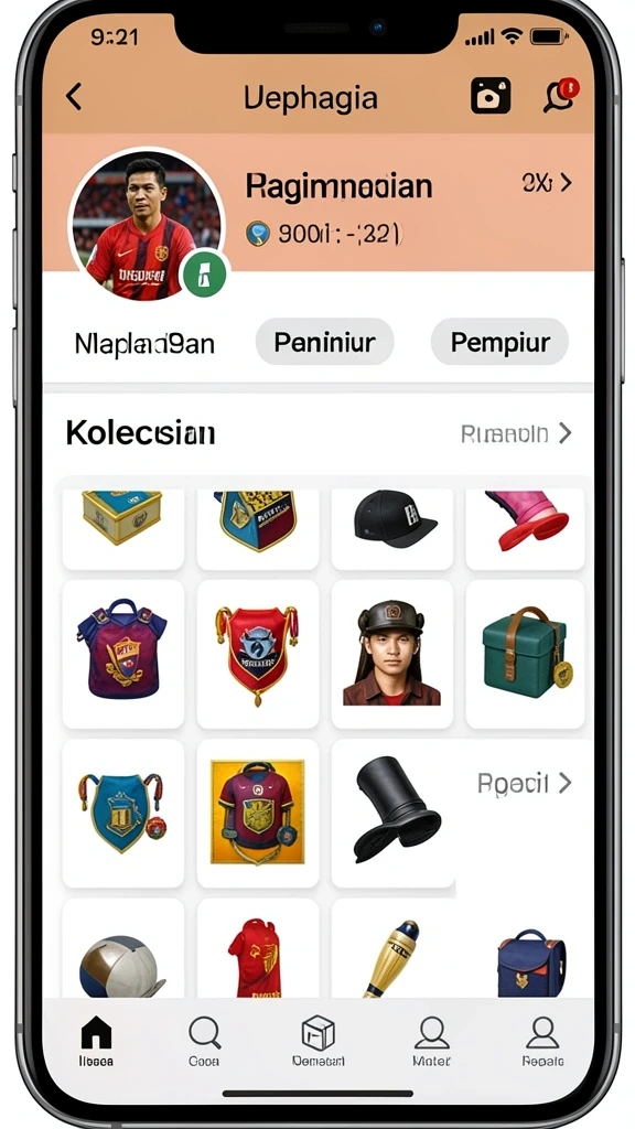 Tampilan antarmuka yang ramah pengguna.