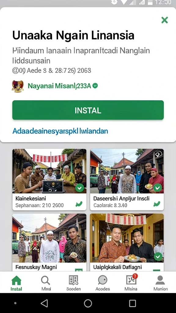 Karakter yang dapat dikustomisasi sesuai keinginan pengguna.