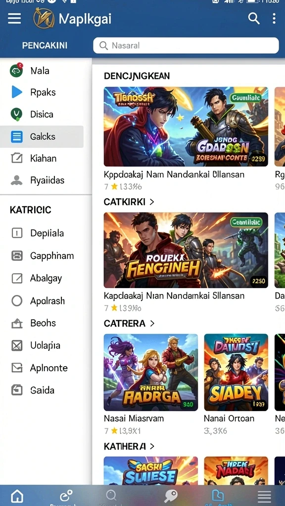 Fitur chat yang memudahkan interaksi antar pemain.