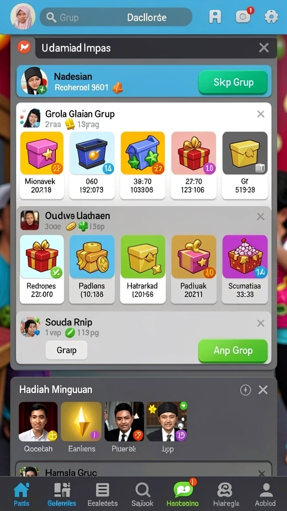 Mode permainan yang beragam dan menarik.