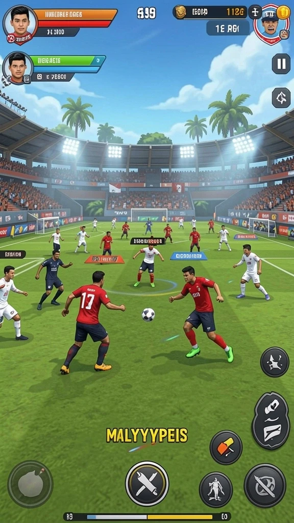 Karakter menarik dan beragam untuk dipilih.