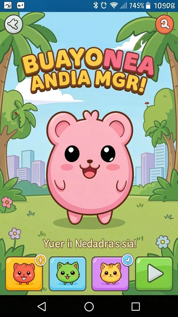 Karakter unik dan beragam dalam game.