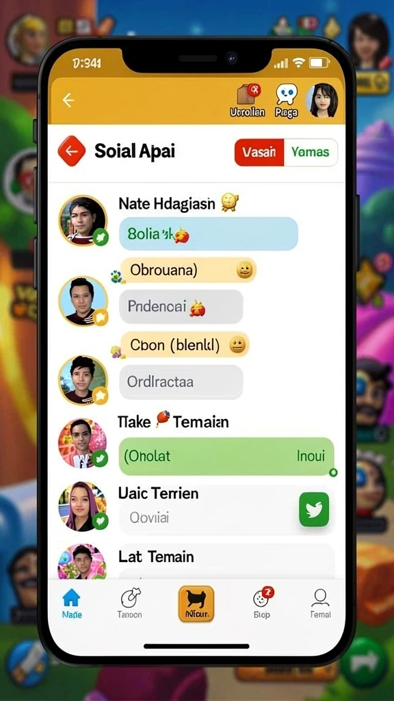 Tampilan menu yang intuitif dan menarik.