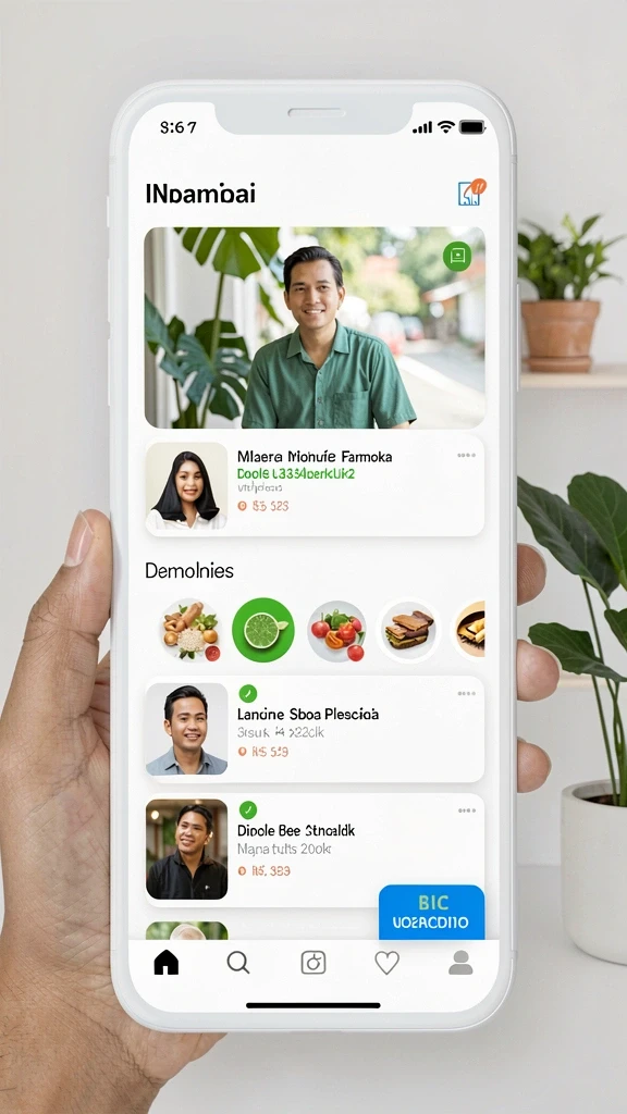 Tampilan antarmuka yang user-friendly.