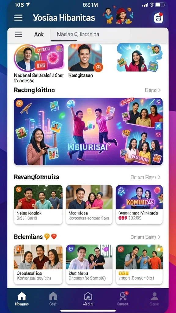 Tampilan antarmuka yang menarik dan intuitif.