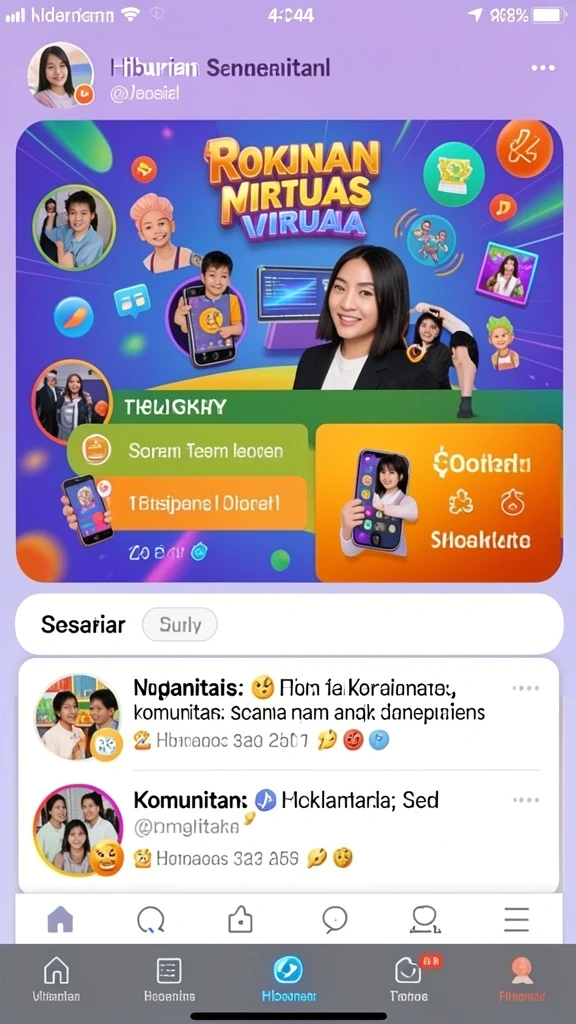Sistem pencapaian yang memotivasi pemain.