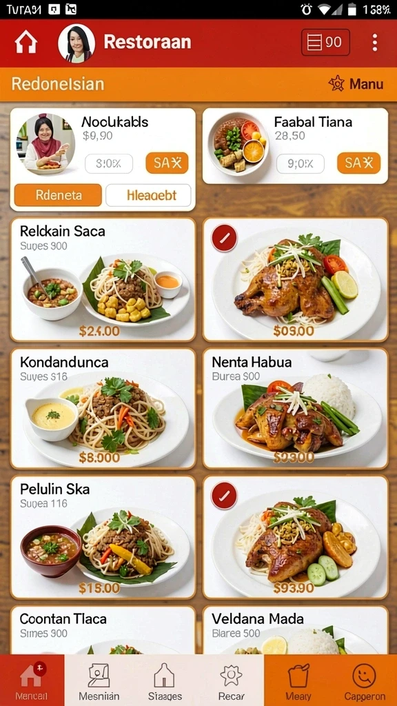 Level permainan yang menantang dan seru.