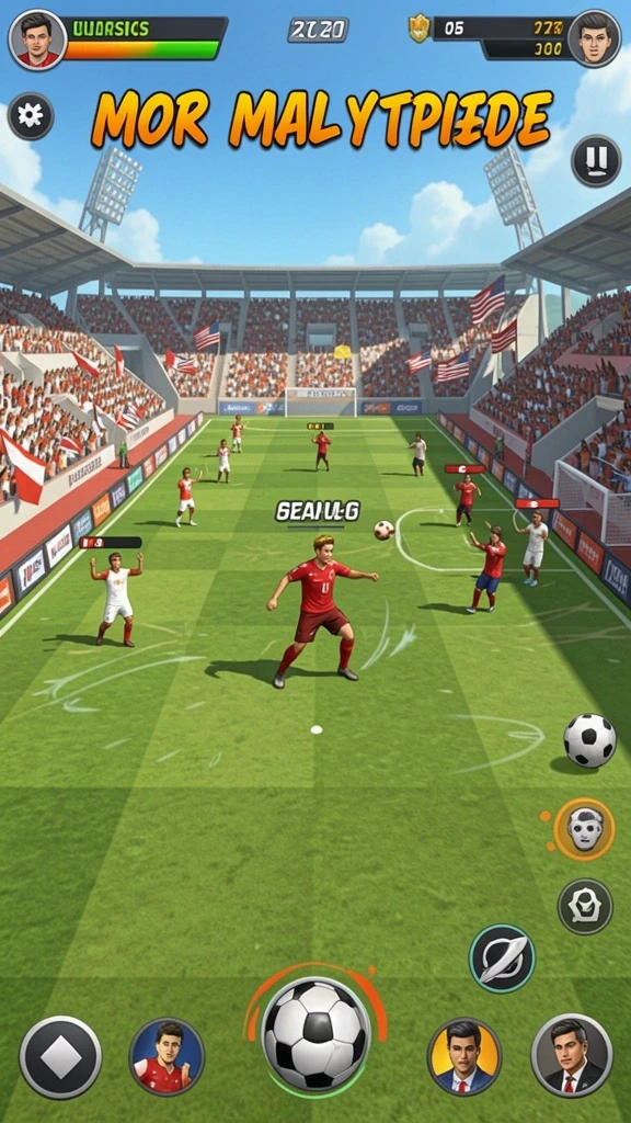 Mode multiplayer seru dengan teman-teman.